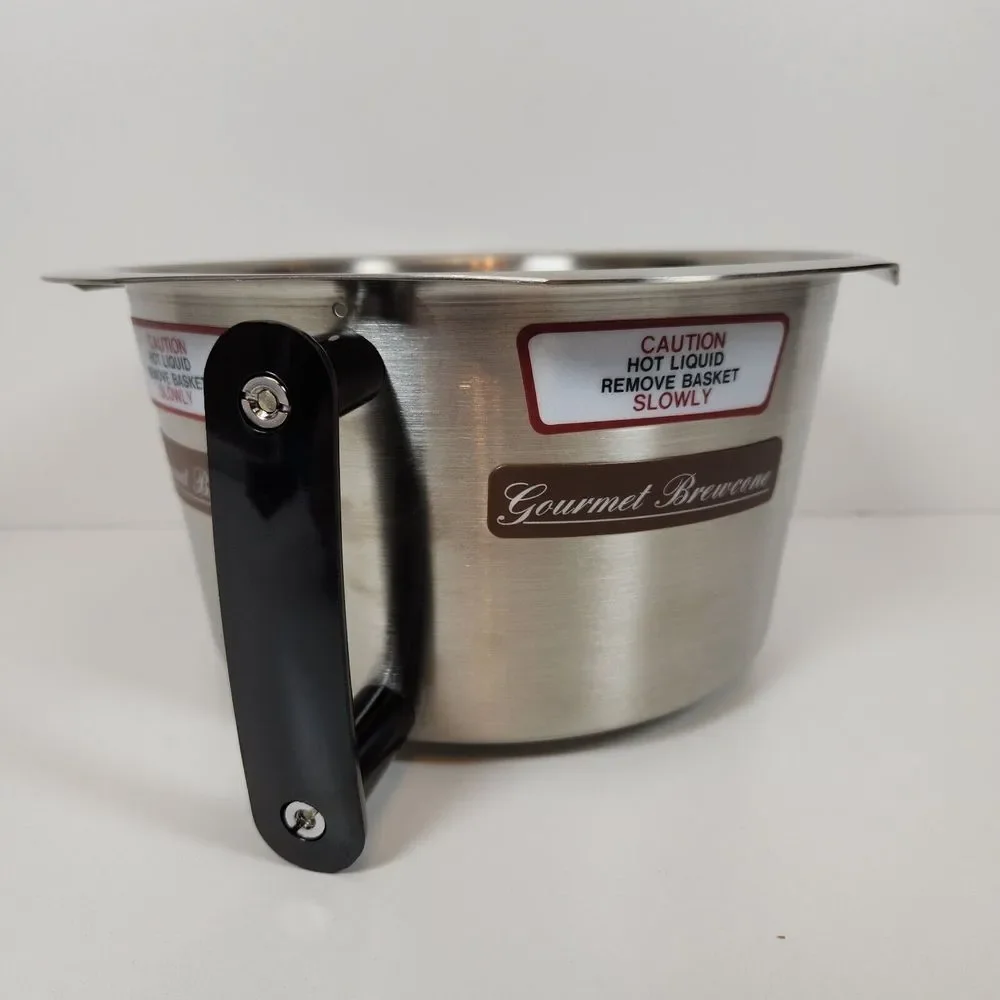 Wilbur Curtis Gourmet Brew Cone No Basket WC-3352‎ Genuine NEW Lg Capacity